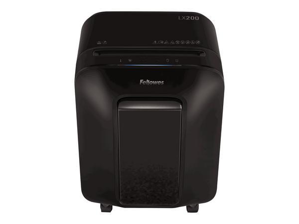 1 Destructeur FELLOWES LX200 22 L coupe croisée 12 feuilles