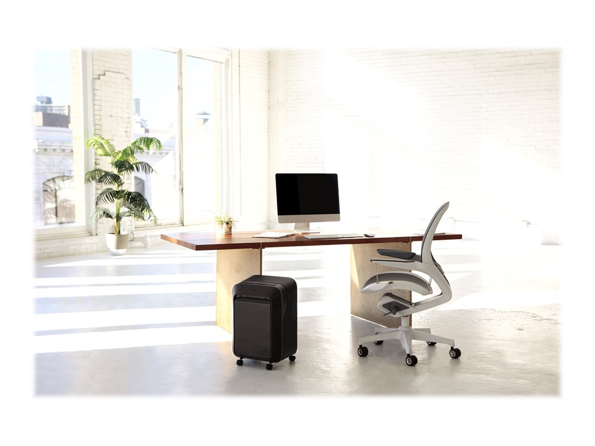 1 Destructeur FELLOWES LX210 23 L coupe croisée 16 feuilles