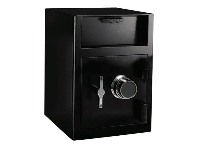 1 Coffre de dépôt avec serrure à combinaison mécanique 17 L