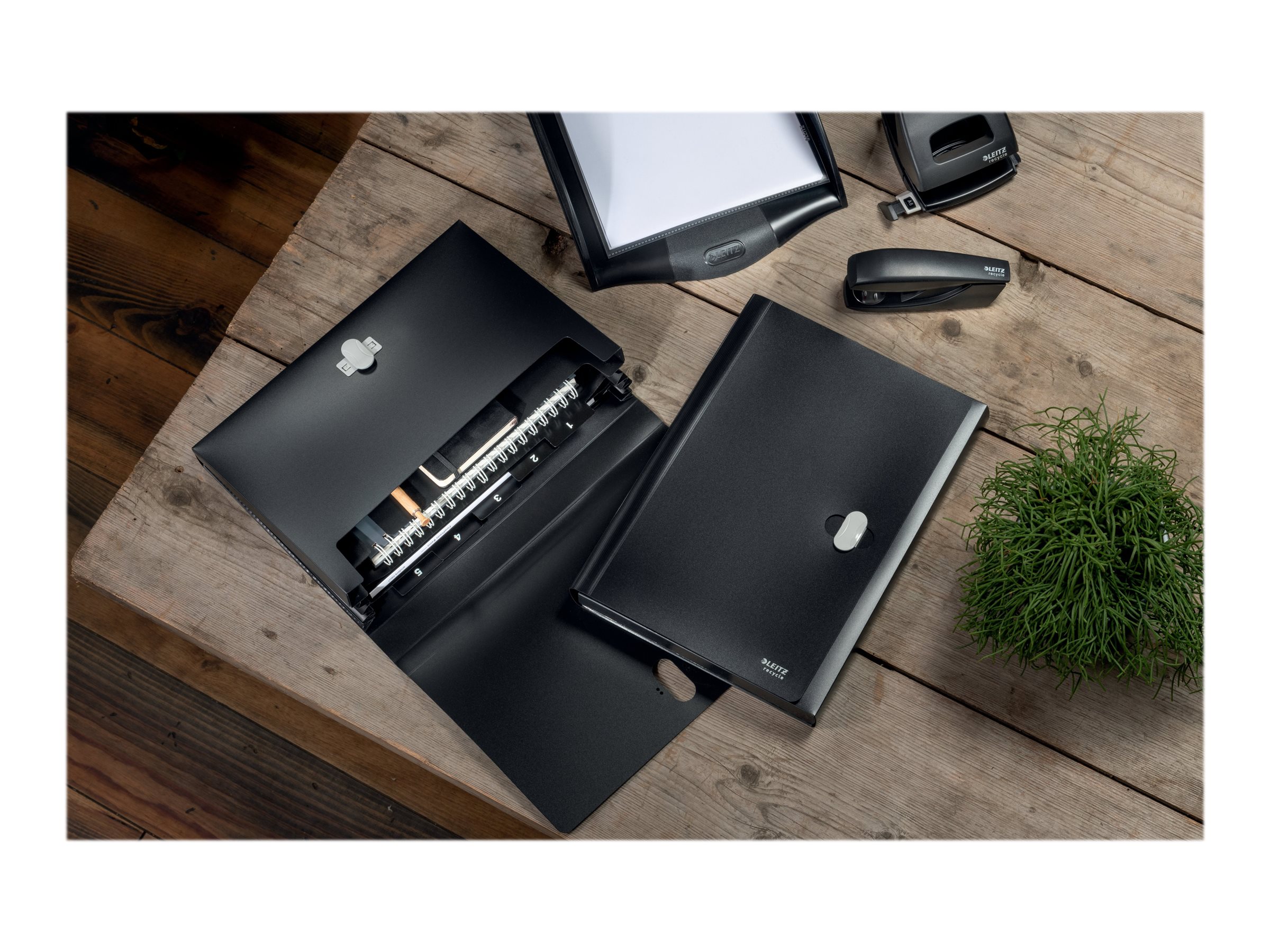 1 Trieur extensible Leitz en PP recyclé - 6 compartiments