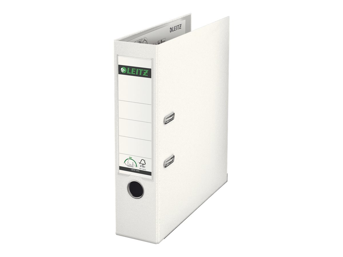 1 Classeur à levier LEITZ 180° - Dos 8 cm- Blanc