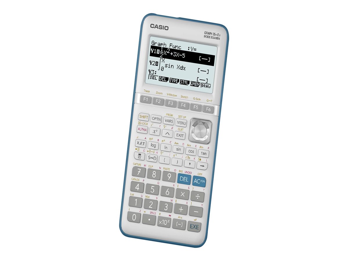 1 Calculatrice Casio GRAPH 35+E II (Modeexamen-Python intégré)