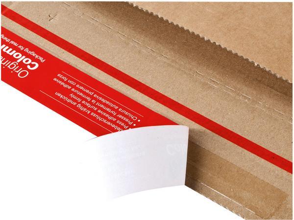 1 Lot de 10 Cartons à hauteurs variables L22,9x l16,4xH5 à 11,5 cm ...