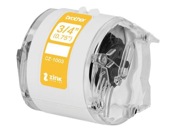 1 Rouleau d'étiquettes Brother CZ-1003 19 x 5m