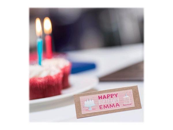 1 Rouleau d'étiquettes Brother CZ-1003 19 x 5m