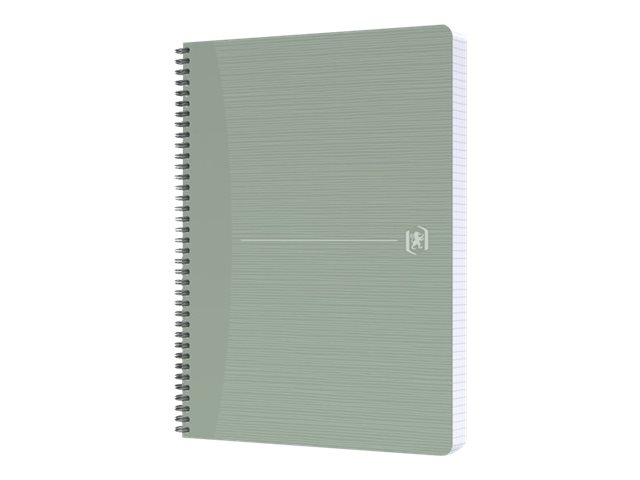 1 Cahier recyclé à spirales 180 pages 90gr A5 5x5.