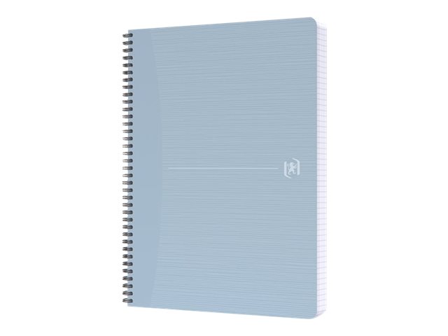 1 Cahier recyclé à spirales 180 pages 90gr A5 5x5.