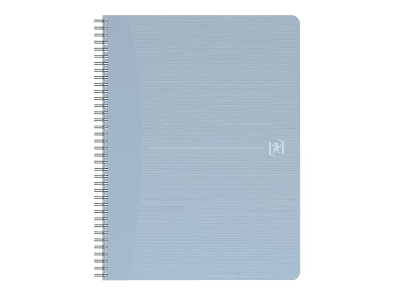 1 Cahier recyclé à spirales 180 pages 90gr A5 5x5.