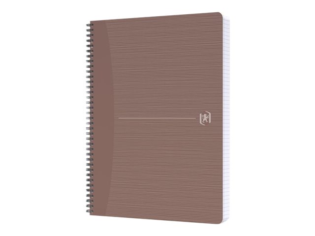 1 Cahier recyclé à spirales 180 pages 90gr A5 5x5.