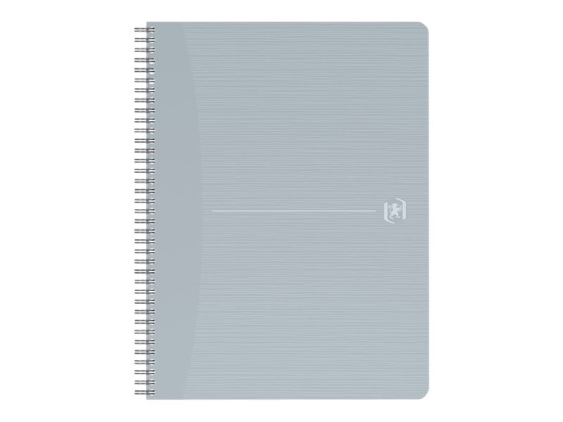 1 Cahier recyclé à spirales 180 pages 90gr A5 5x5.