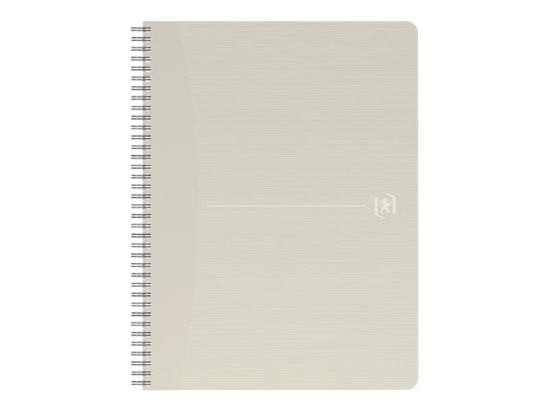 1 Cahier recyclé à spirales 180 pages 90gr A5 5x5.