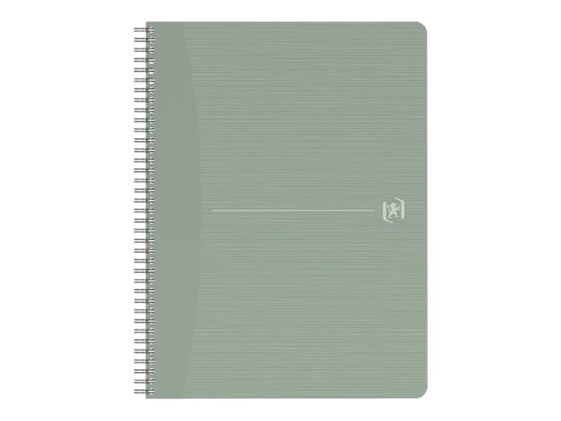 1 Cahier recyclé à spirales 180 pages 90gr A5 5x5.