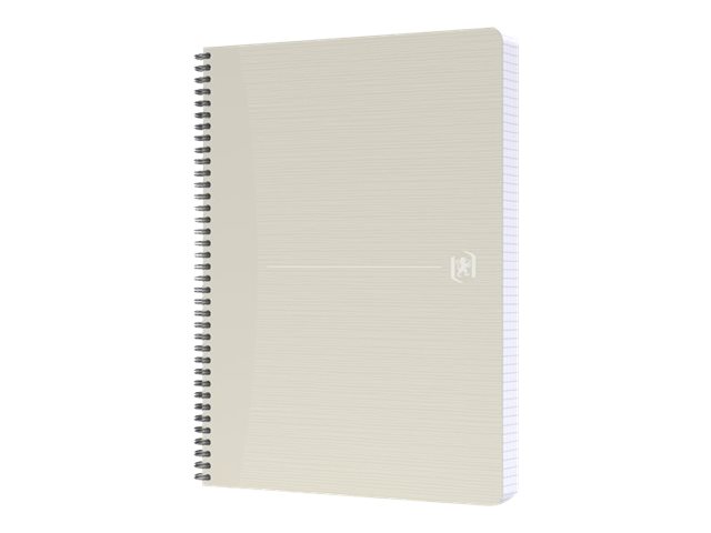 1 Cahier recyclé à spirales 180 pages 90gr A5 5x5.