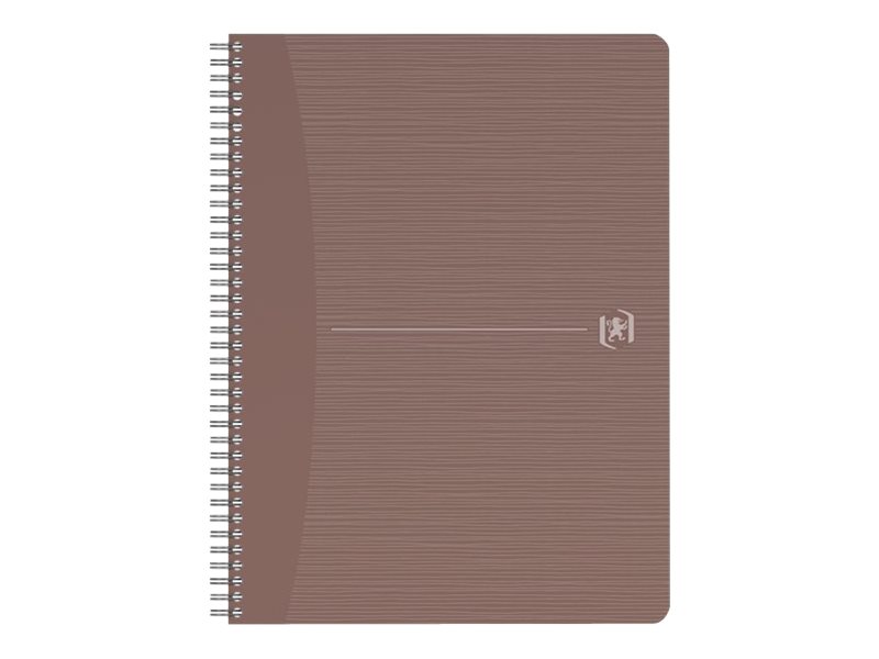 1 Cahier recyclé à spirales 180 pages 90gr A5 5x5.