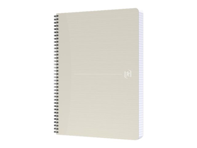 1 Cahier recyclé à spirales 180 pages 90gr A4 5x5.