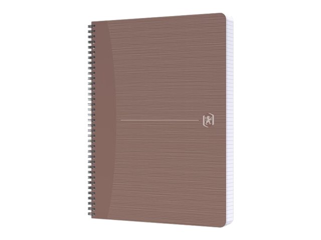 1 Cahier recyclé à spirales 180 pages 90gr A4 5x5.