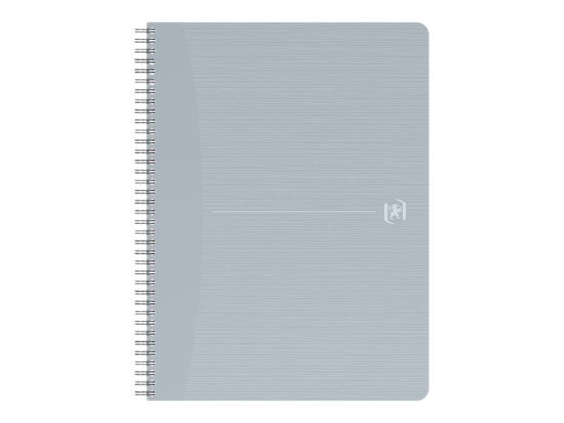 1 Cahier recyclé à spirales 180 pages 90gr A4 5x5.