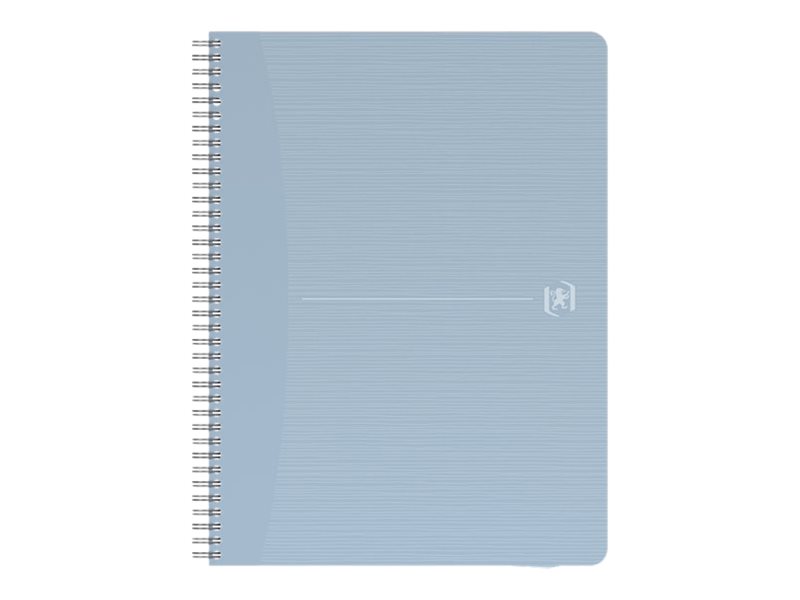 1 Cahier recyclé à spirales 180 pages 90gr A4 5x5.