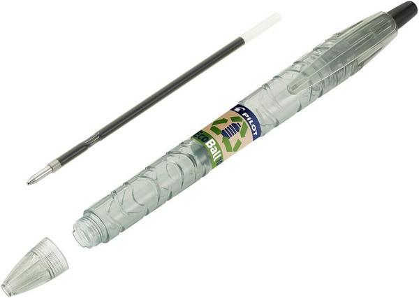 1 Stylo bille rétractable ECOBALL pointemoyenne. Encre noire. | Ciscar ...