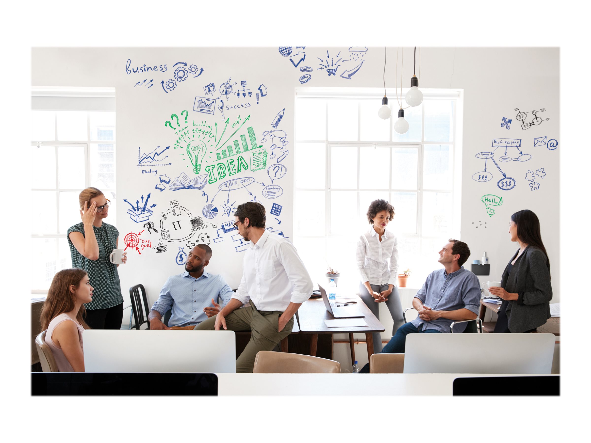 1  Tableau blanc Legamaster UNIVERSAL PLUS  101x1200 cm