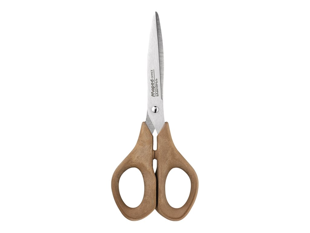 1 Paire de ciseaux symétriques pour droitier Advanced Wood MAPED - 17 CM
