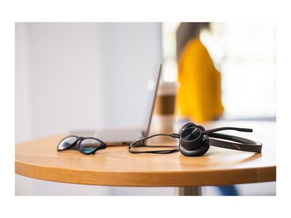 HP Poly Micro-casque Poly Voyager 4320 certifié Microsoft Teams USB-A +dongle BT700