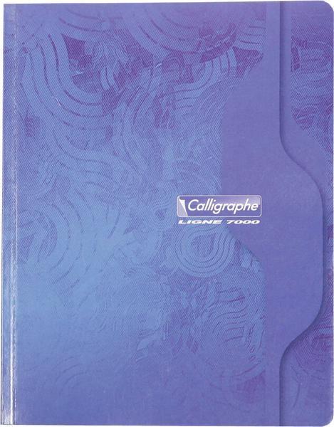 1 Cahier brochure Calligraphe 70G, 17x22cm, 5x5,192 pages