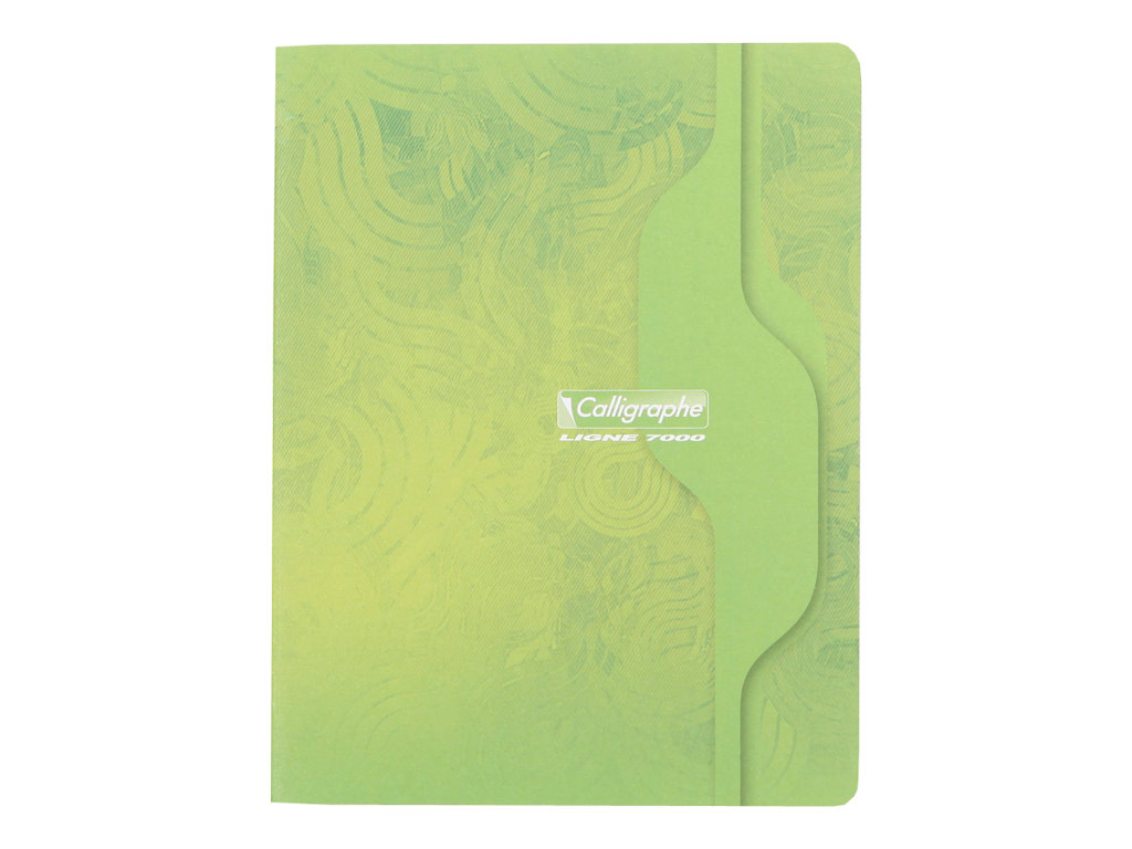 1 Cahier agrafé Calligraphe 70g, 17x22 cm,5x5,96 pages