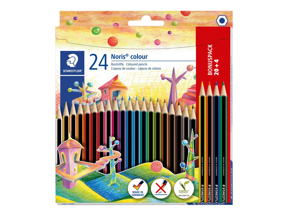 1 Etui de 24 Crayons de couleur STAEDTLER