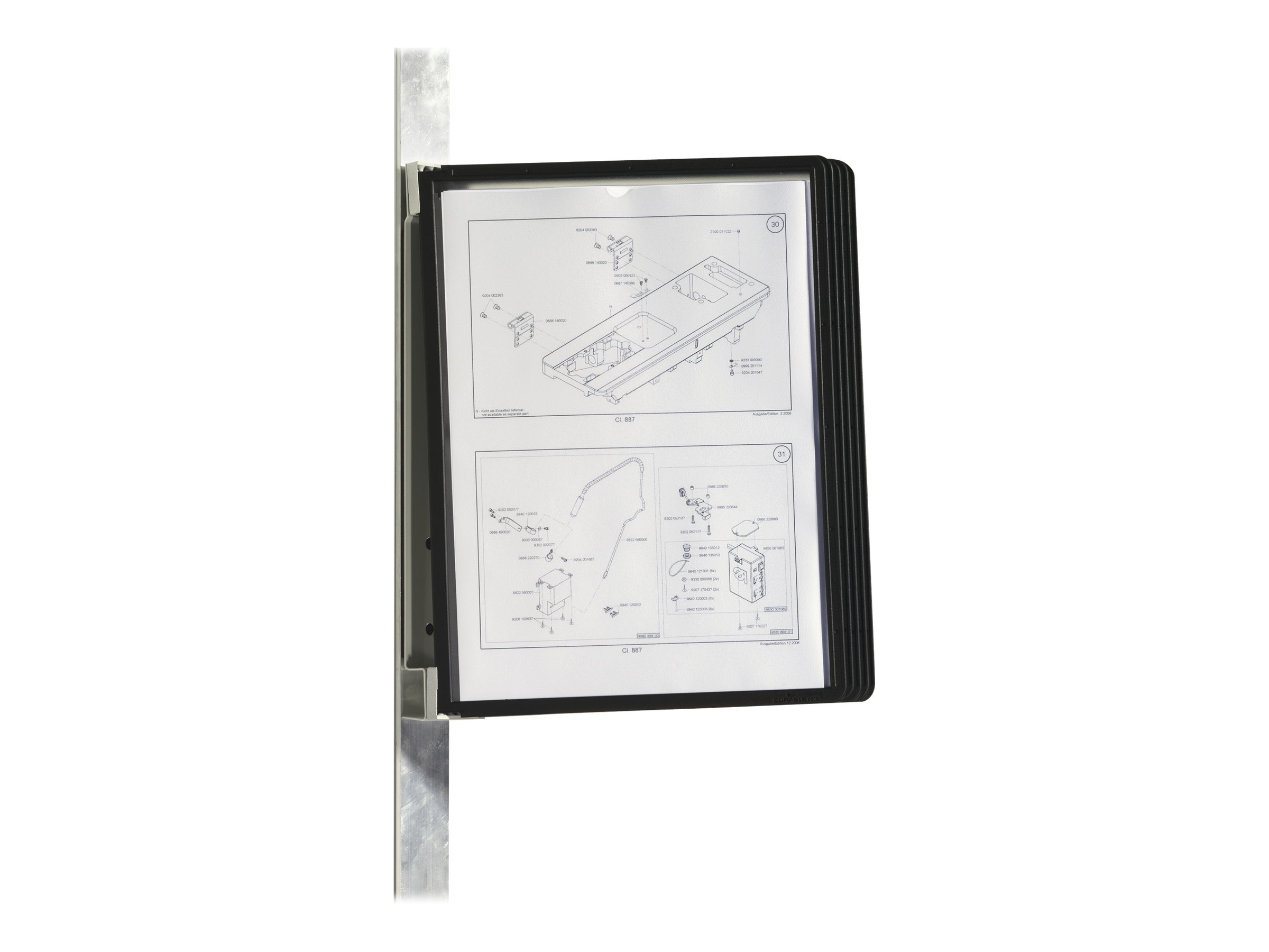 1 kit mural magnétique Vario 5 pochettesDURABLE