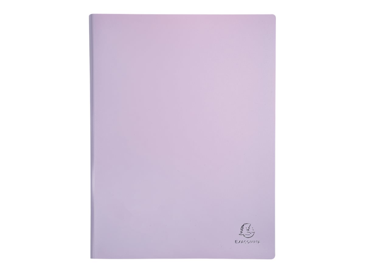 1 Protège-documents soudé Aquarel - 40 poches - Assortis