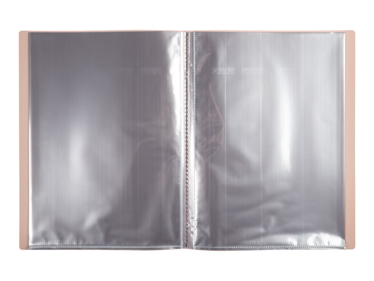 1 Protège-documents soudé Aquarel - 40 poches - Assortis