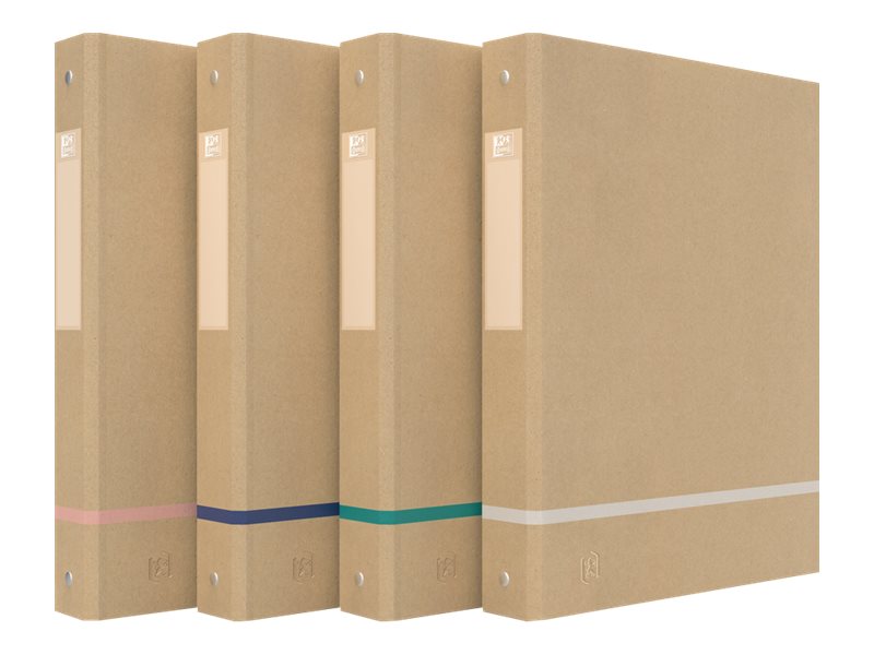 1 Lot de 14  classeurs Touareg 4 anneaux - carte recyclée