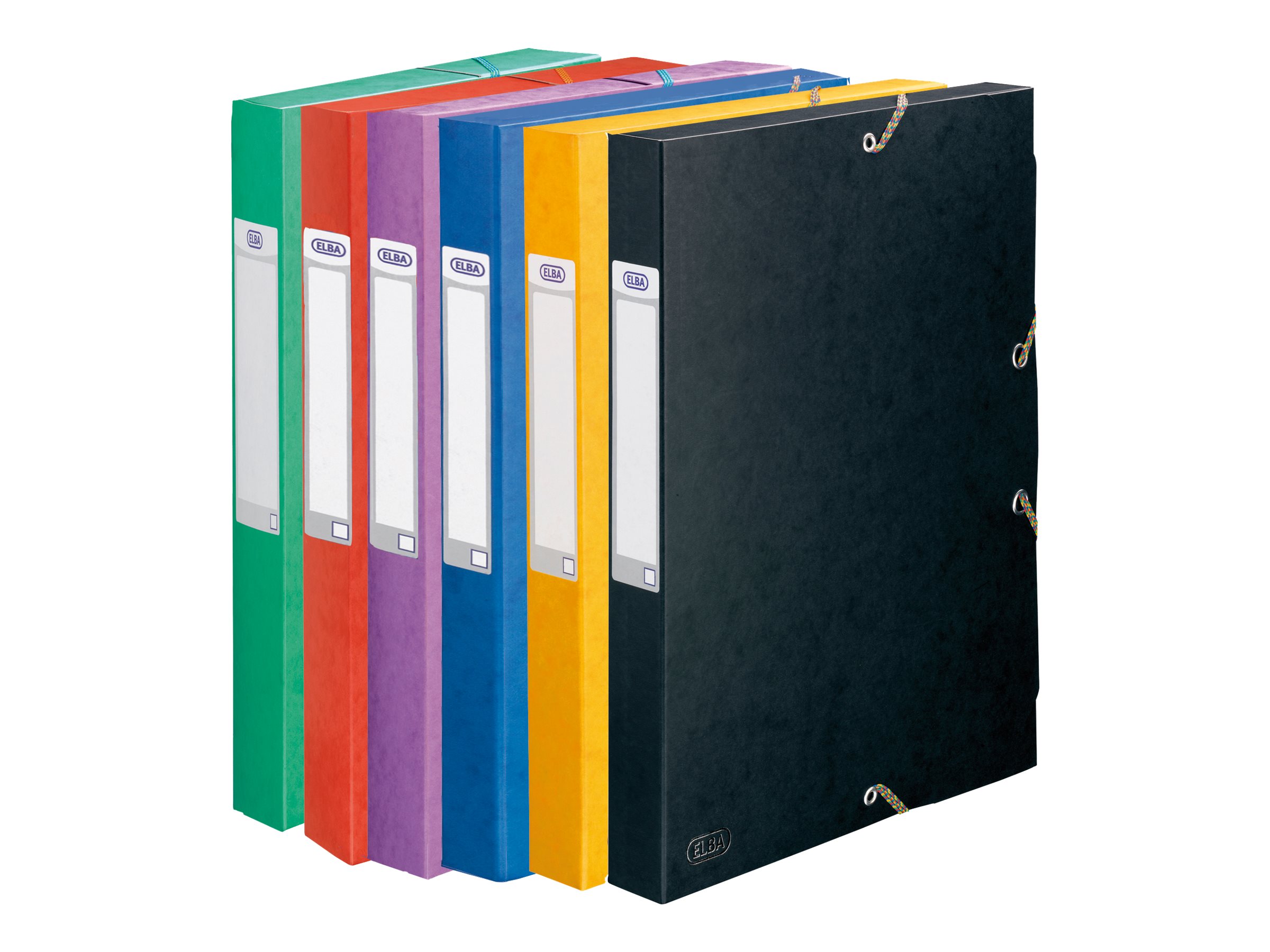 1 Boite de classement Bicolor Recyc + dos 4 cm