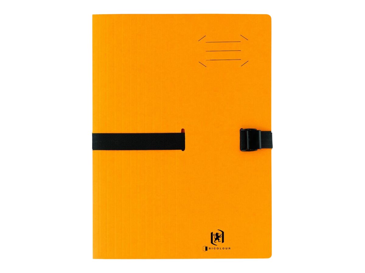 1 Chemise à sangle Bicolor Recyclé orange