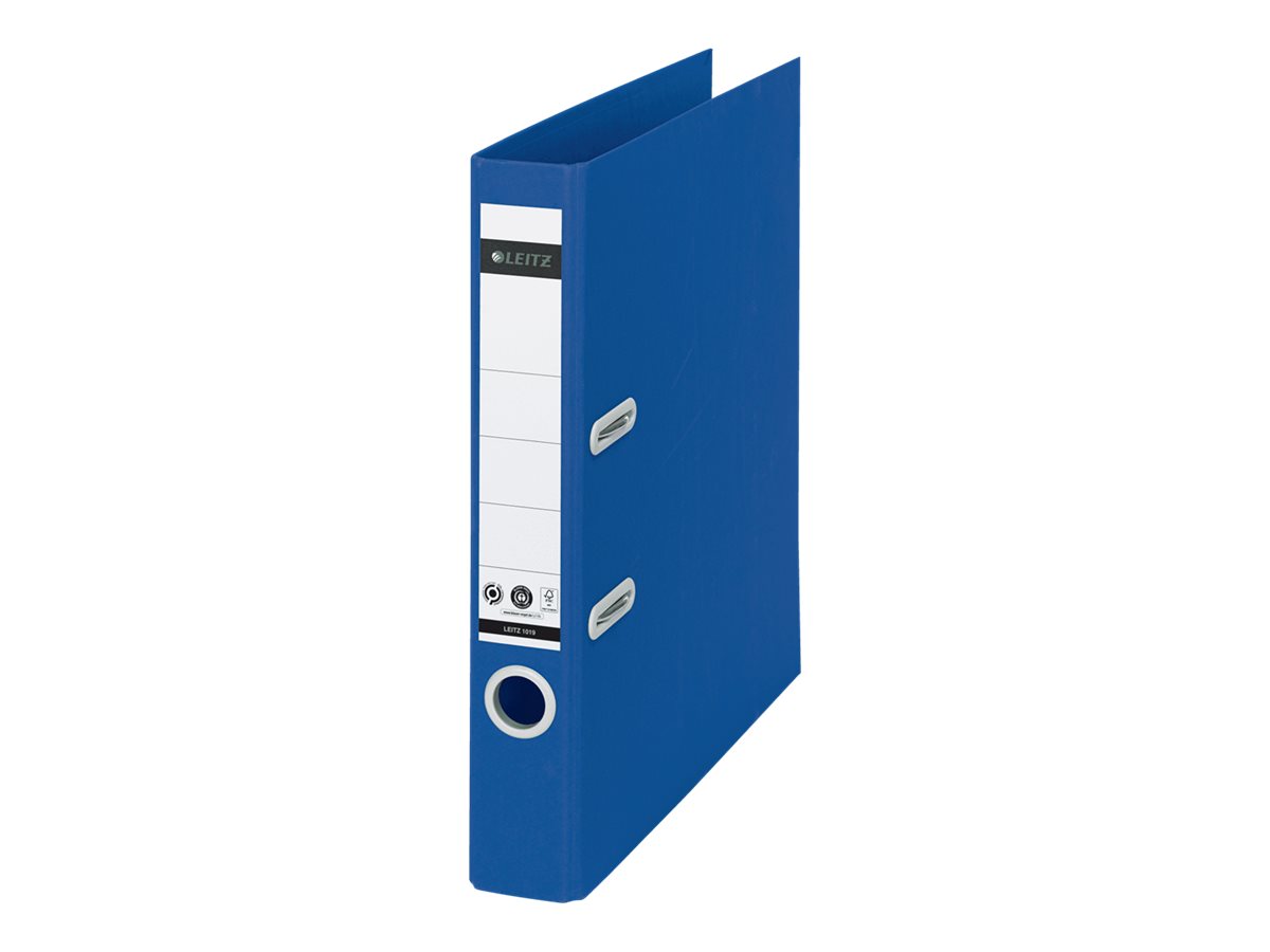 1 Classeurs à levier 180° LEITZ Recyclé A4 - Dos 5 cm - Bleu