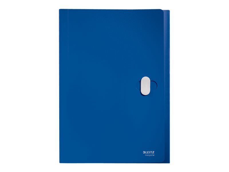 1 Trieur extensible Leitz en PP recyclé - 6 compartiments - Bleu
