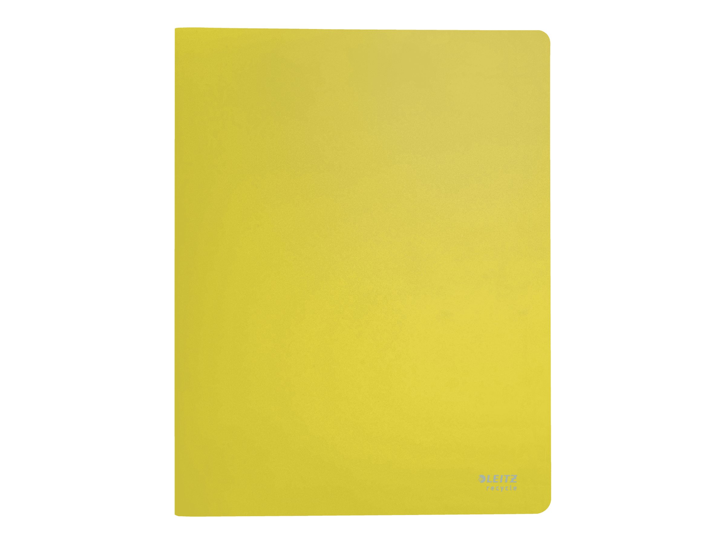 1 Protège-documents A4 PP recyclé 40 pochettes - Jaune