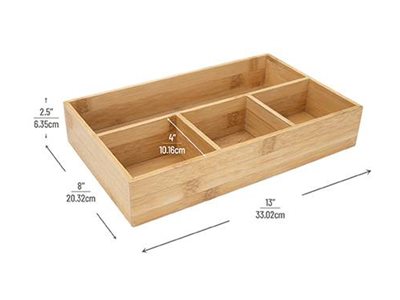 1 Organiseur en bambou CEP