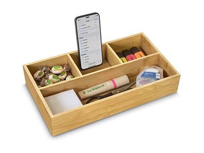 1 Organiseur en bambou CEP