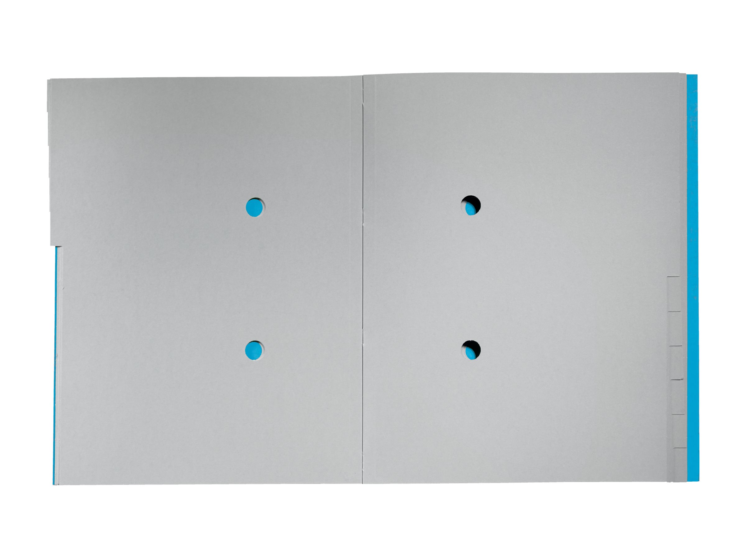 1 Trieur avec élastiques LEITZ 12 touches - 100% recyclé - Bleu