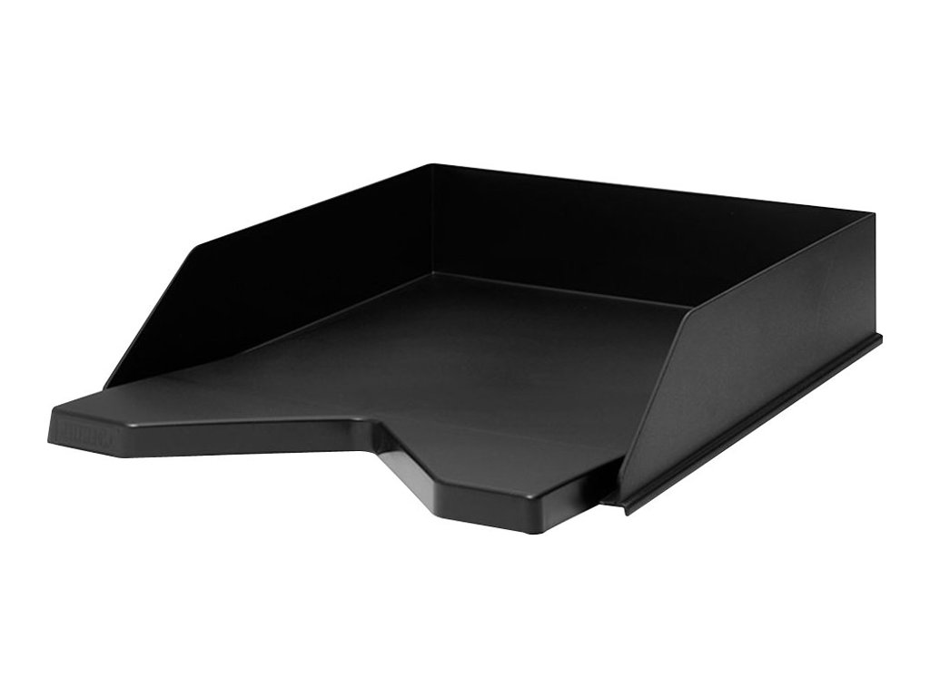 1 Corbeille à courriier re-solution 338x257x65mm noire