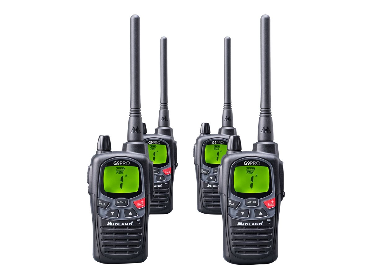 1 Talkie-Walkie PMR446 G9 Pro Valibox