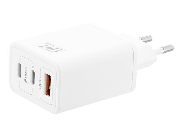 1 Chargeur secteur 3 ports USB 65W
