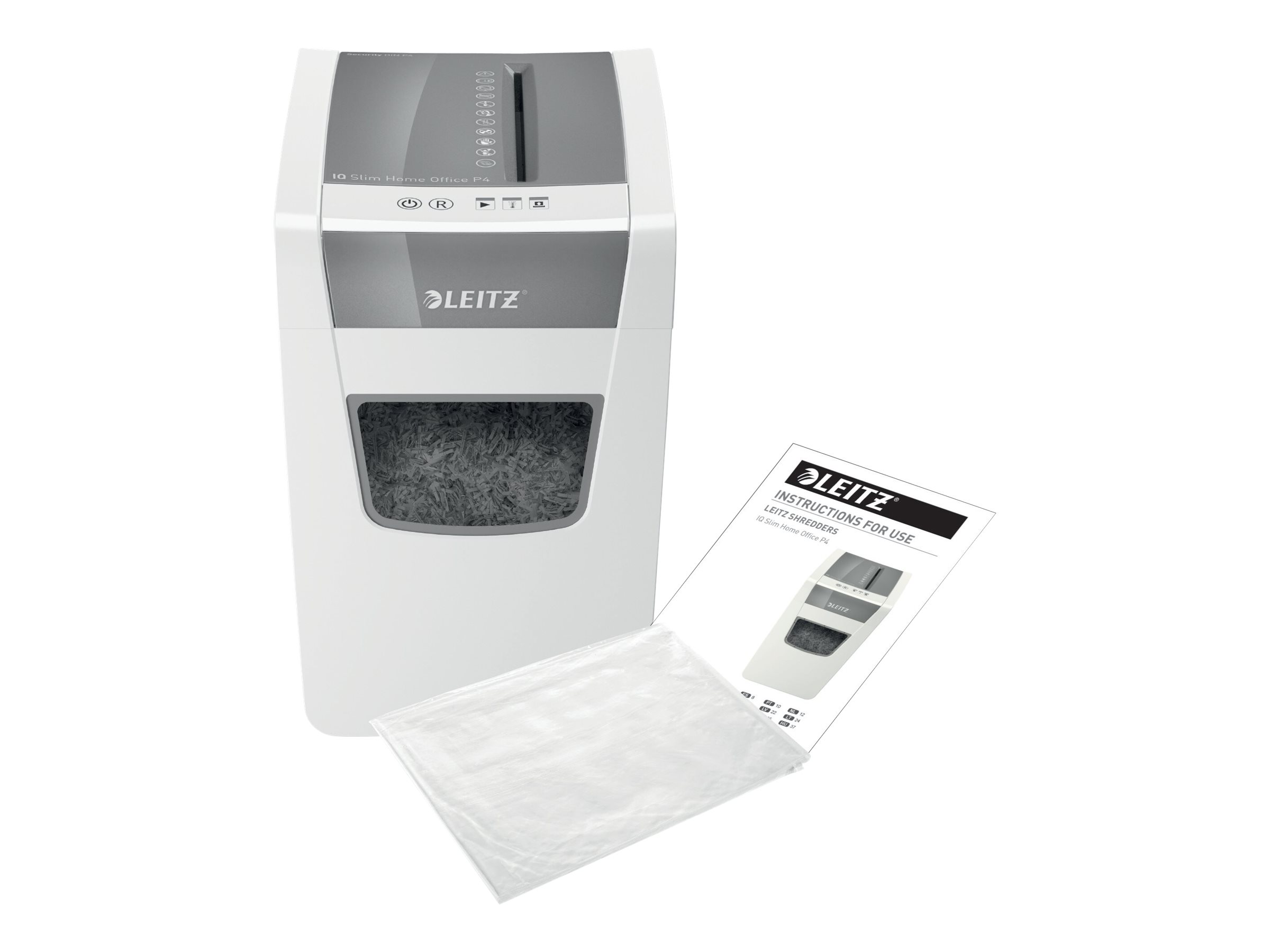 1 Destructeur de documents manuel Leitz IQ Slim Home Office