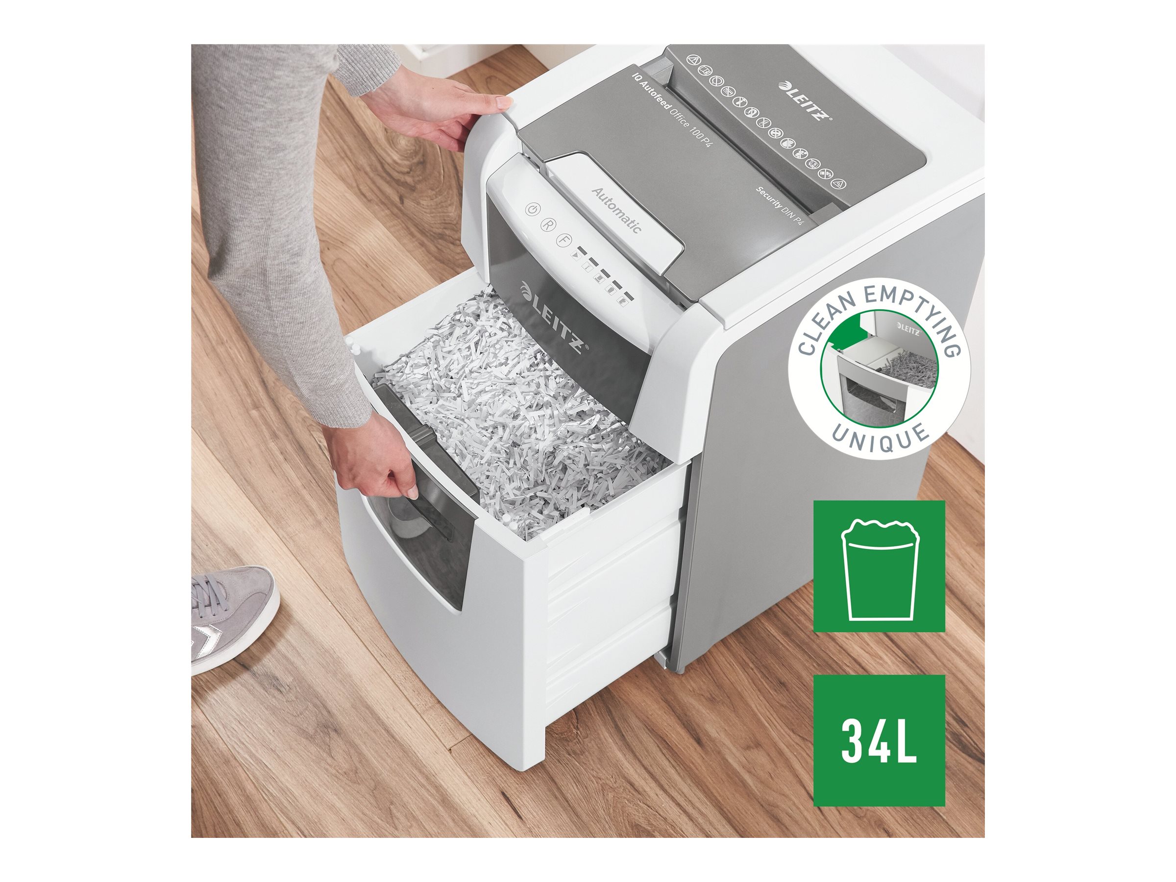 1 Destructeur de documents automatique Leitz