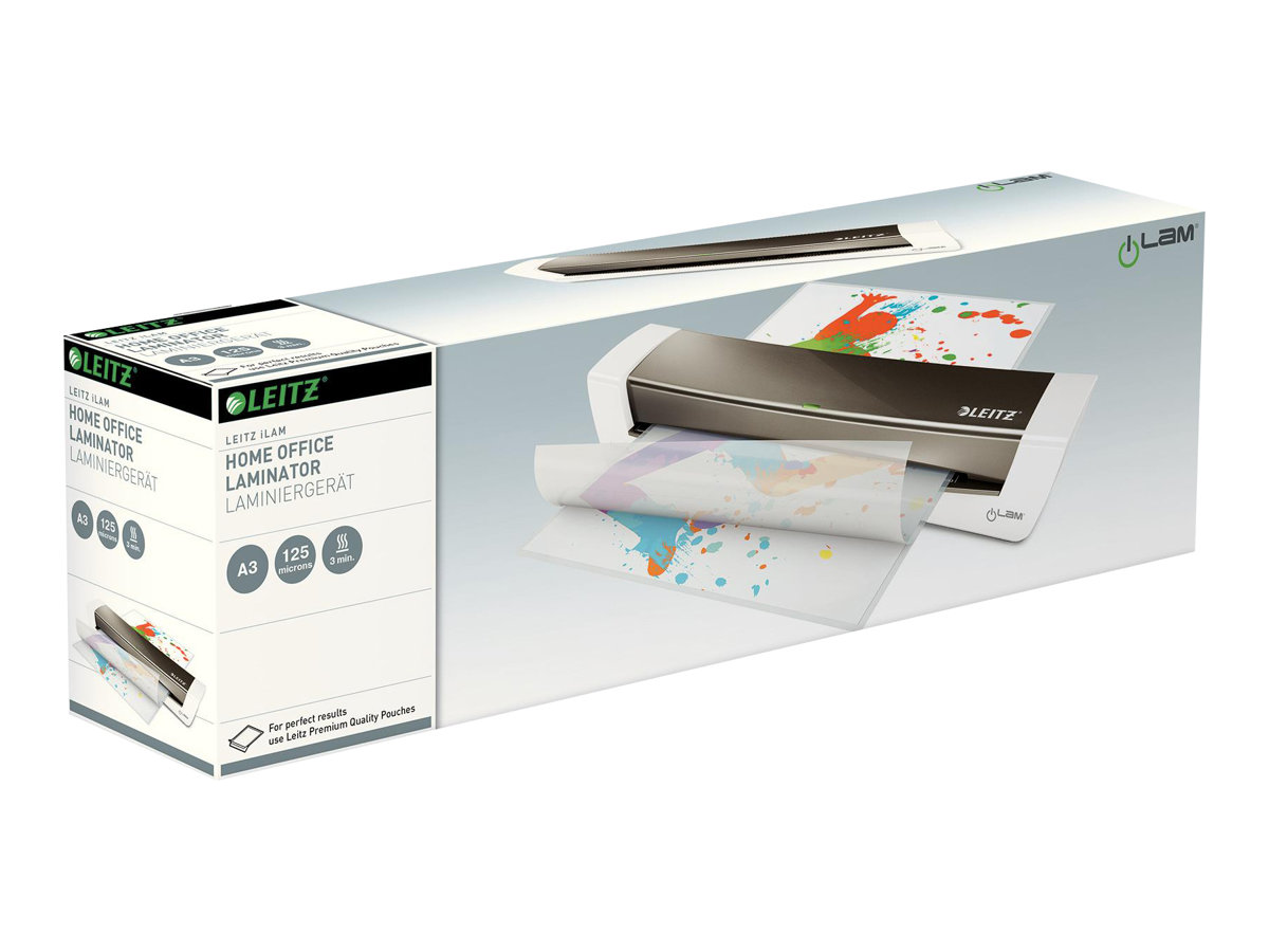1 Plastifieuse Leitz iLam Home Office A3, Gris