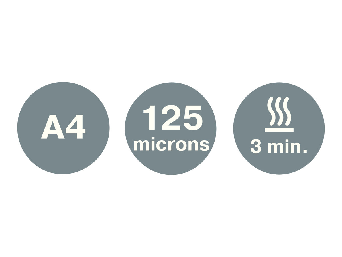 1 Plastifieuse Leitz iLam Home Office A4, Gris