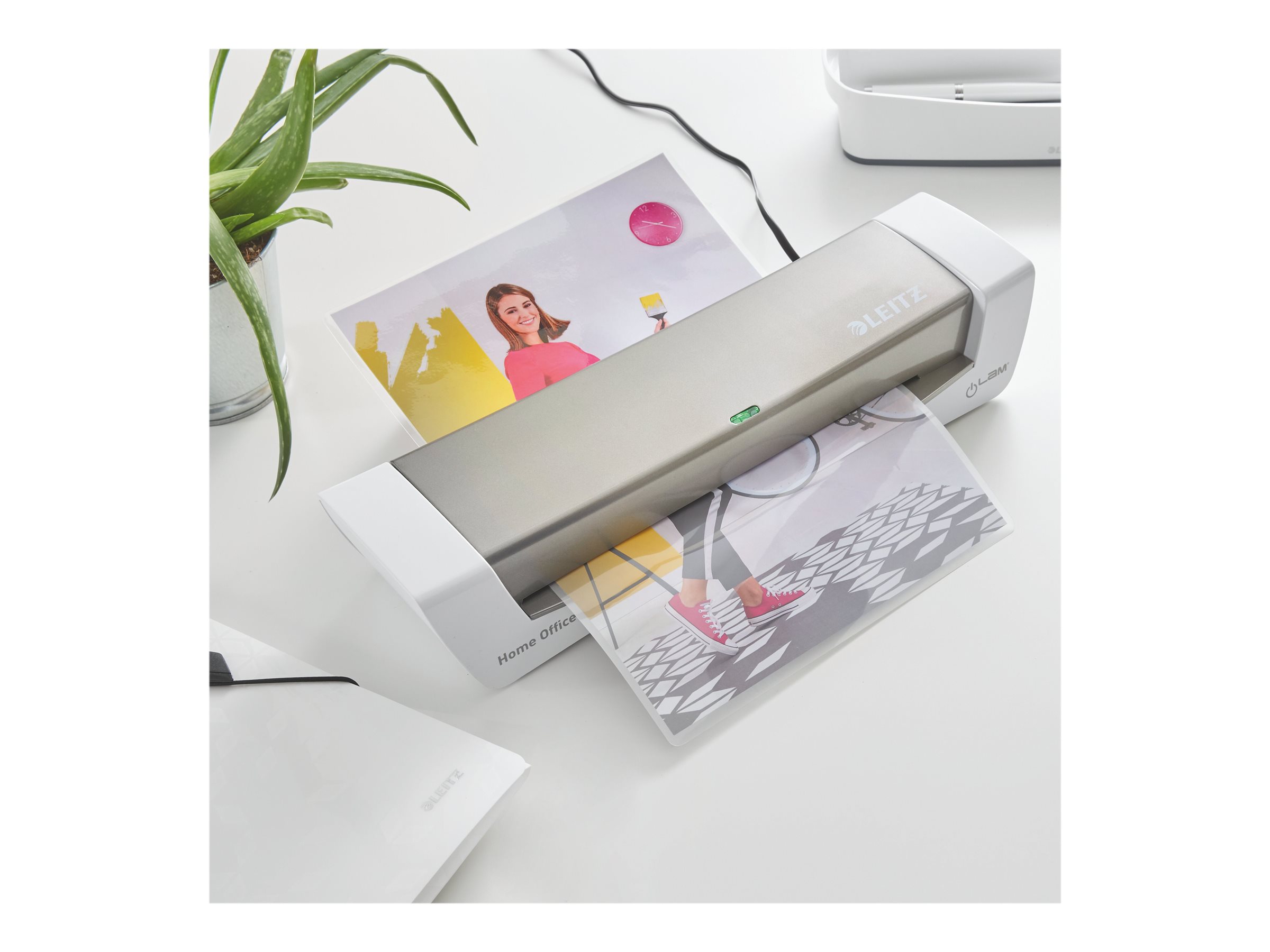 1 Plastifieuse Leitz iLam Home Office A4, Gris
