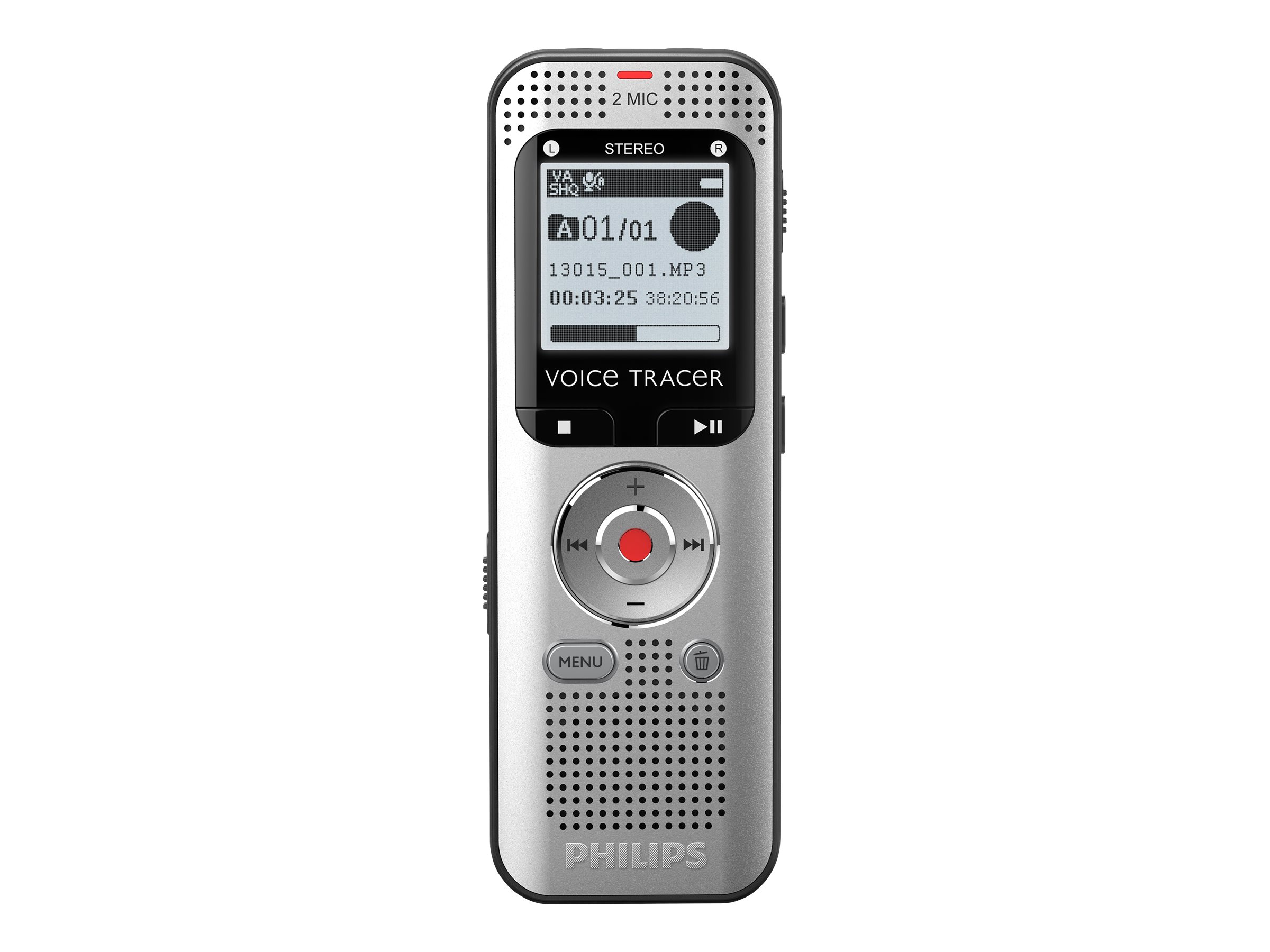 1 Enregistreur audio DVT2015 PHILIPS gris
